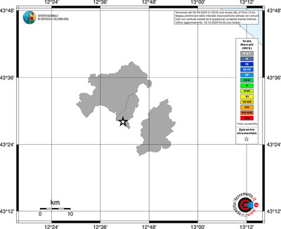 Mappa MCS - territori comuni