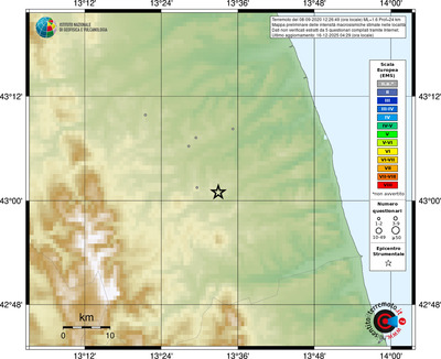Mappa EMS - località