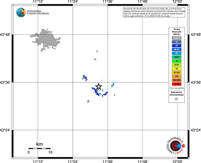 Mappa MCS - territori località