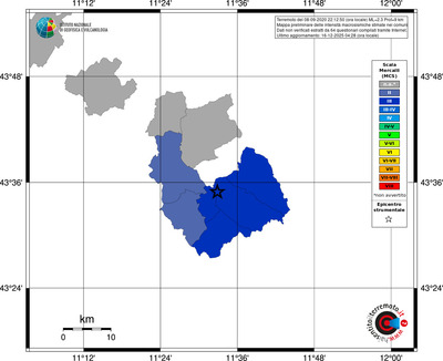 Mappa MCS - territori comuni