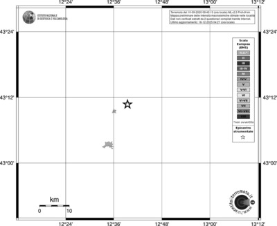 Mappa EMS - territori località