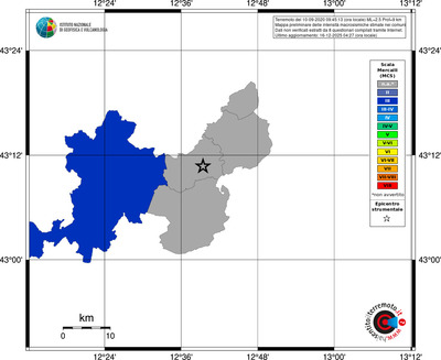 Mappa MCS - territori comuni