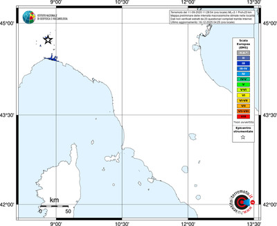 Mappa EMS - territori località