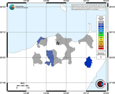 Mappa MCS - territori comuni
