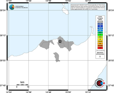 Mappa EMS - territori comuni