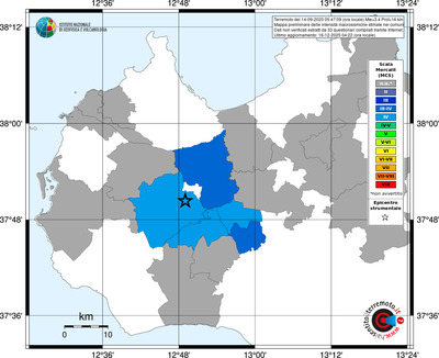 Mappa MCS - territori comuni