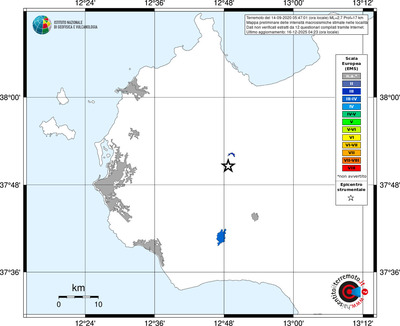 Mappa EMS - territori località