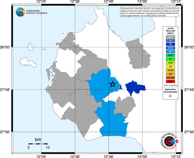 Mappa MCS - territori comuni