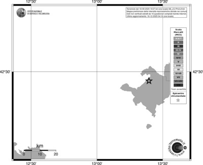 Mappa MCS - territori comuni