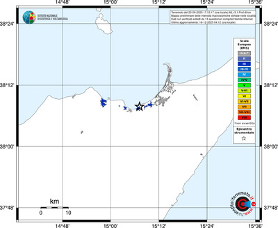 Mappa EMS - territori località