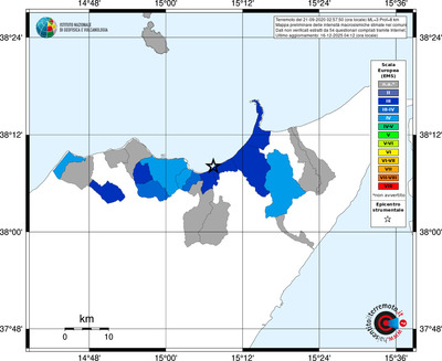 Mappa EMS - territori comuni