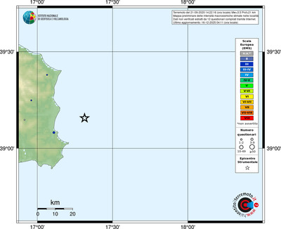 Mappa EMS - località