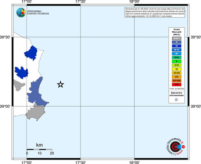 Mappa MCS - territori comuni