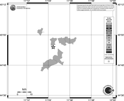 Mappa MCS - territori comuni