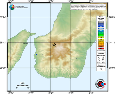 Mappa EMS - località