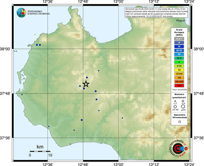 Mappa EMS - località