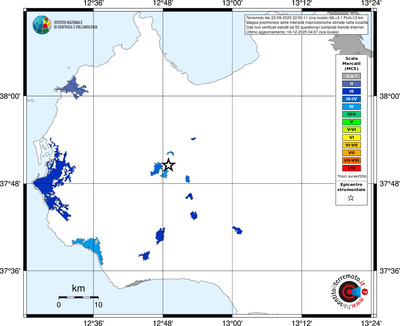 Mappa MCS - territori località