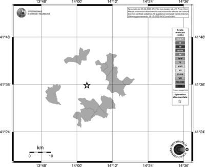Mappa MCS - territori comuni