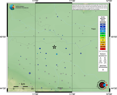 Mappa MCS - comuni