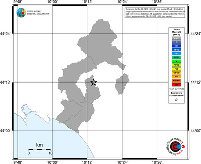 Mappa MCS - territori comuni