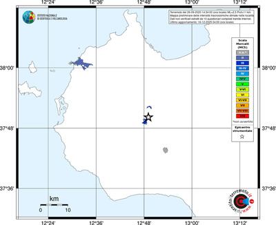 Mappa MCS - territori località