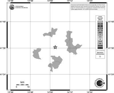 Mappa MCS - territori comuni