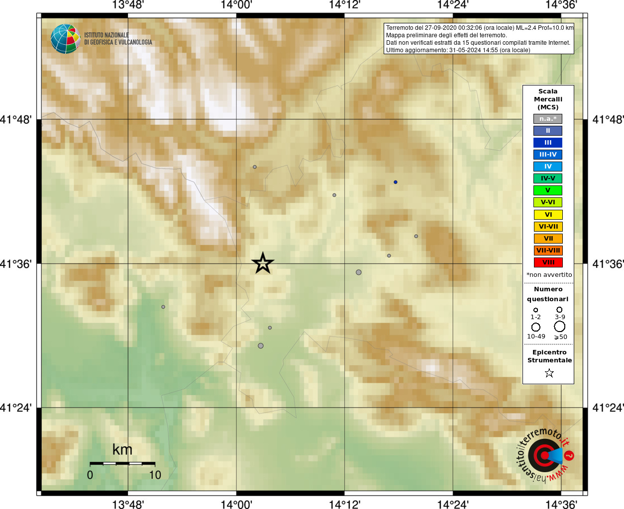 Ingv terremoti