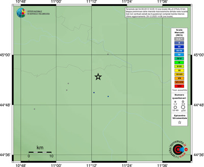 Mappa MCS - località