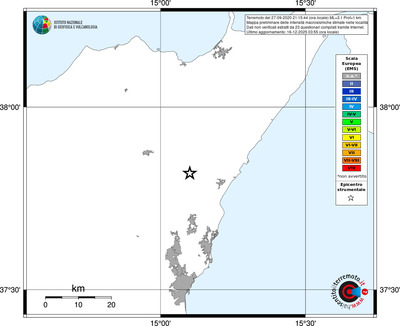 Mappa EMS - territori località