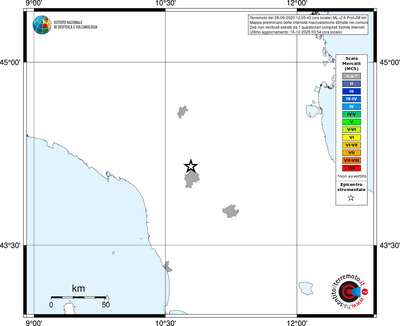 Mappa MCS - territori comuni