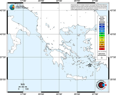 Mappa MCS - territori località
