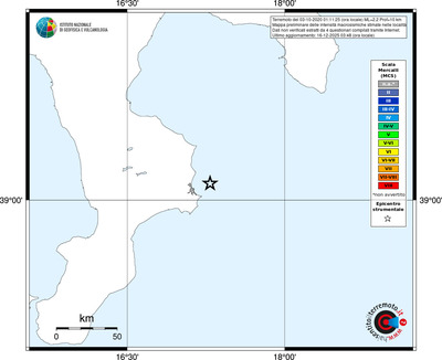 Mappa MCS - territori località