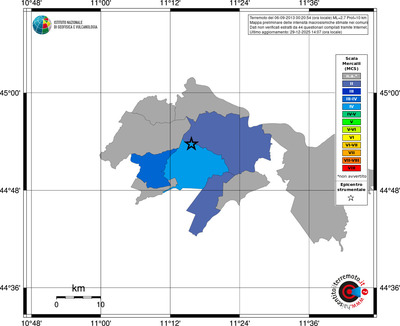 Mappa MCS - territori comuni