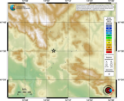 Mappa MCS - località