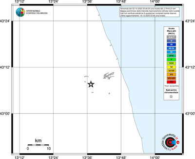 Mappa MCS - territori località
