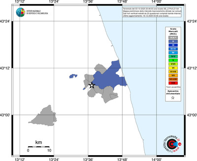 Mappa MCS - territori comuni