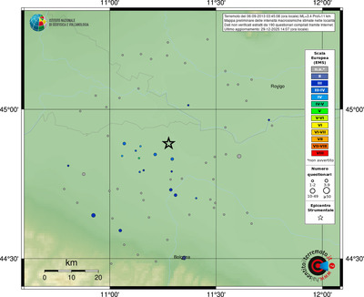 Mappa EMS - località