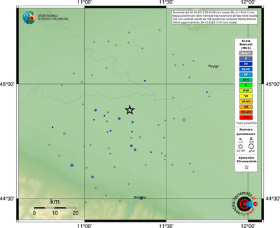 Mappa MCS - località