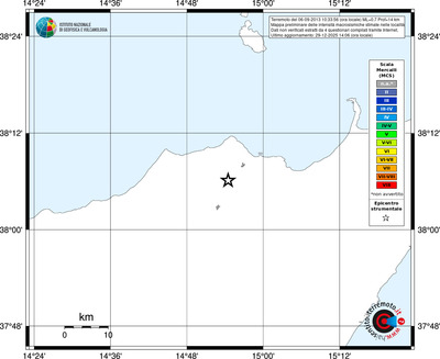 Mappa MCS - territori località