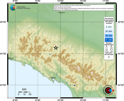 Mappa comuni con almeno 3 questionari