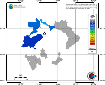 Mappa EMS - territori comuni