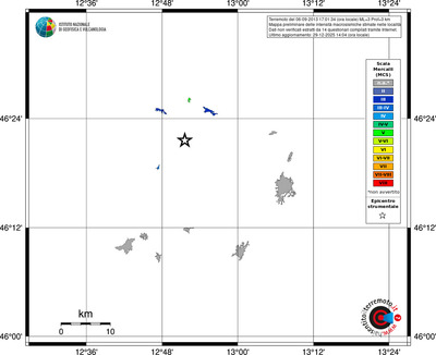 Mappa MCS - territori località