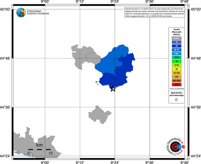 Mappa MCS - territori comuni