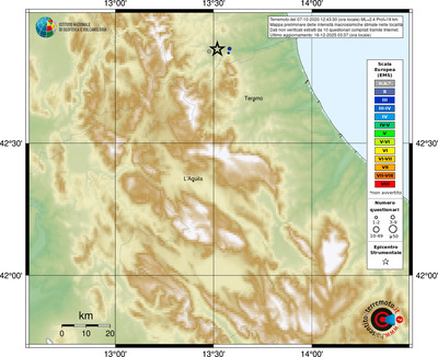 Mappa EMS - località