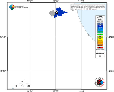 Mappa EMS - territori comuni