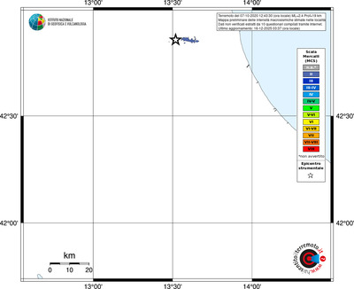 Mappa MCS - territori località