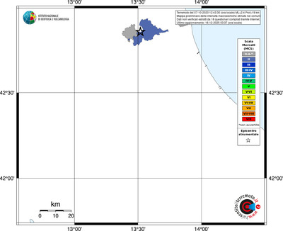 Mappa MCS - territori comuni