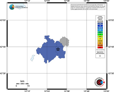 Mappa MCS - territori comuni