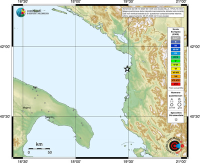 Mappa EMS - località