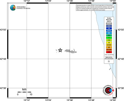 Mappa MCS - territori località
